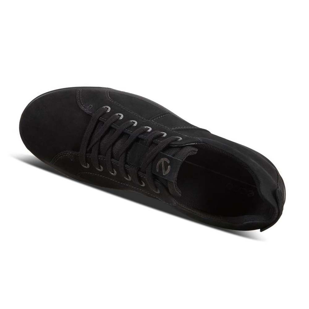 Men's Ecco Byway Sneakers Black | Canada 609WNB